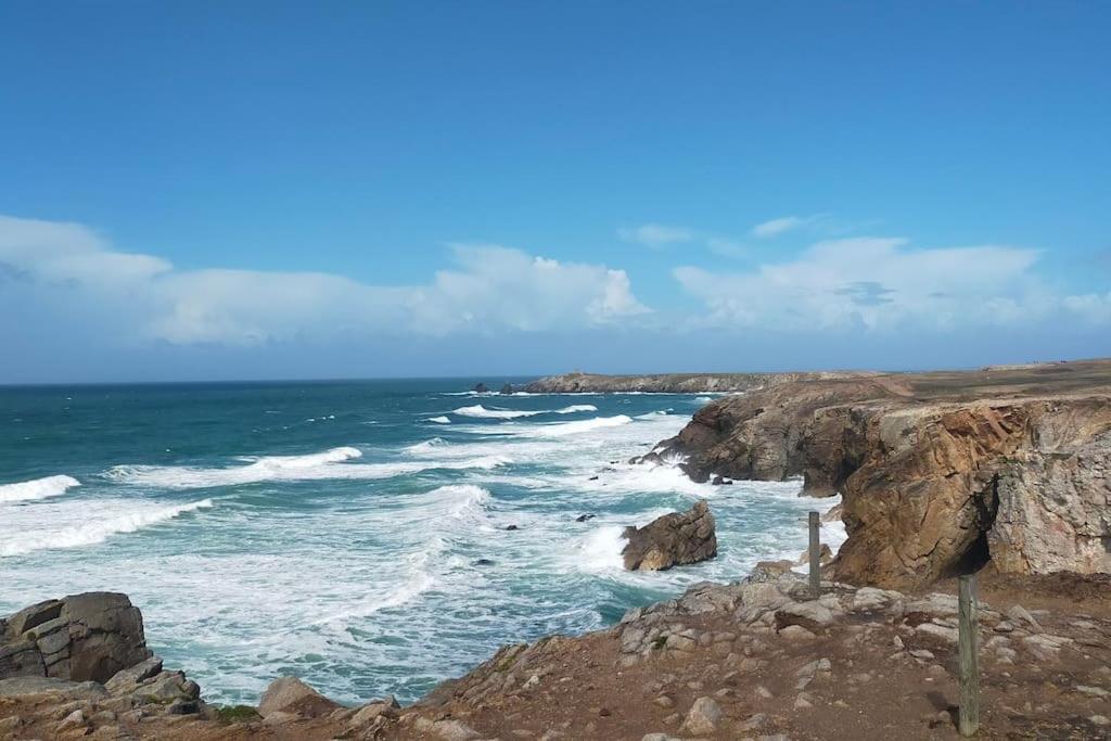 T2 Neuf Au Pied De La Plage Saint-Pierre-Quiberon Buitenkant foto
